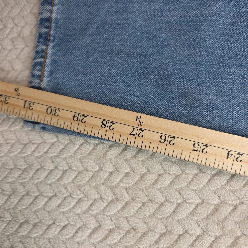 Vintage‎ Levis 505 Mens Jeans 38x32 Made in USA Light Wash Straight Leg 2000s